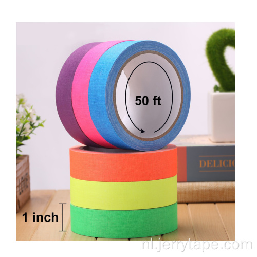 UV-zwart licht reactieve neon fluorescerende gaffertape